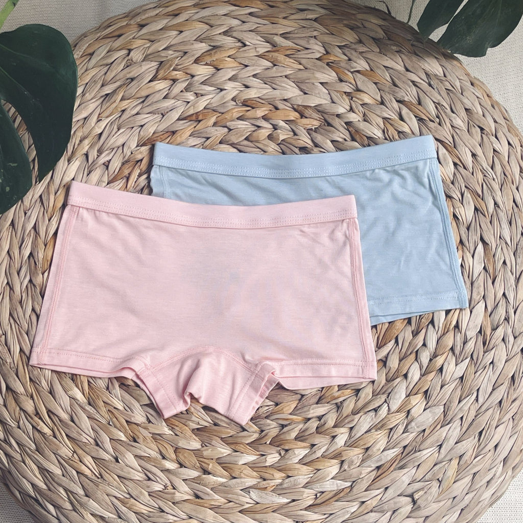 Teen Girls' TENCEL™ Micro Modal Shorties - Set of 2 | Cloth Diapers | Just Peachy