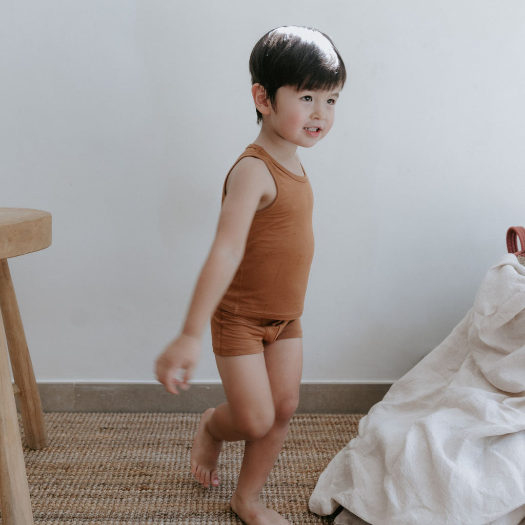 Boys' TENCEL™ Micro Modal Boxer Briefs - Set of 2 | Cloth Diapers | Just Peachy