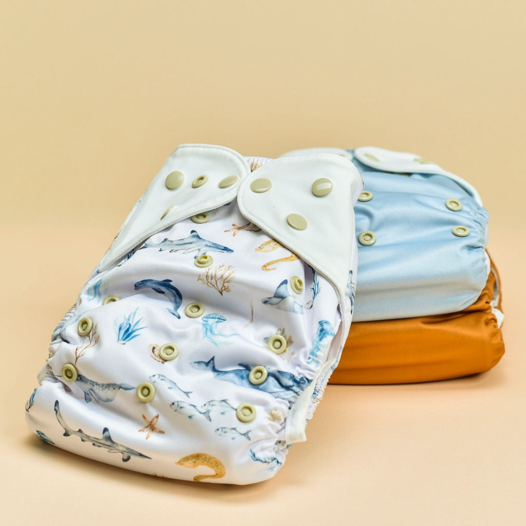 Cloth Diapers - Nature Collection 3 Pack | Cloth Diapers | Just Peachy