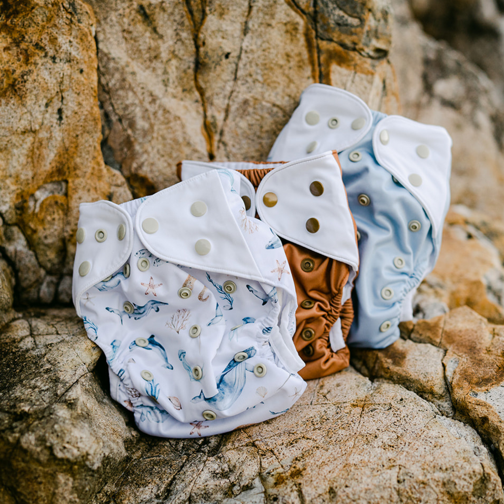 Cloth Diapers - Nature Collection - Set of 3 | Cloth Diapers | Just Peachy