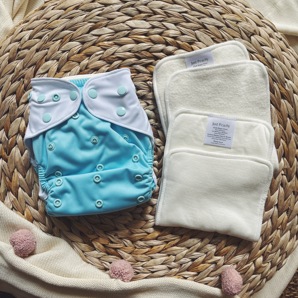 Cloth Diapers - Classic Collection - Single Diaper Set + Inserts | Cloth Diapers | Just Peachy